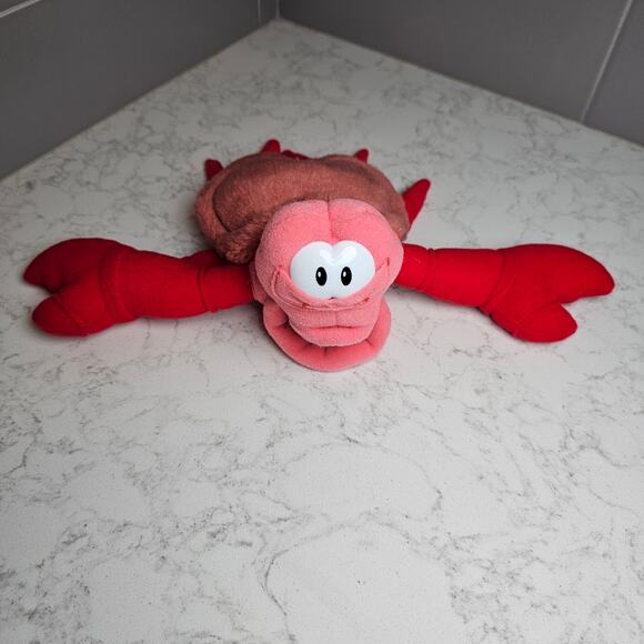 Disney The Little Mermaid Sebastian Crab Plush Small 10” Stuffed Animal Plush - Picture 2 of 9